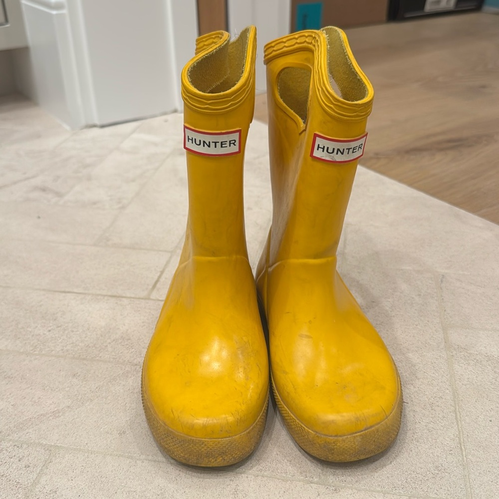 Hunters Kids Rain Boots Size: 10